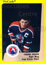 1989-90 ProCards AHL #137 Fabian Joseph