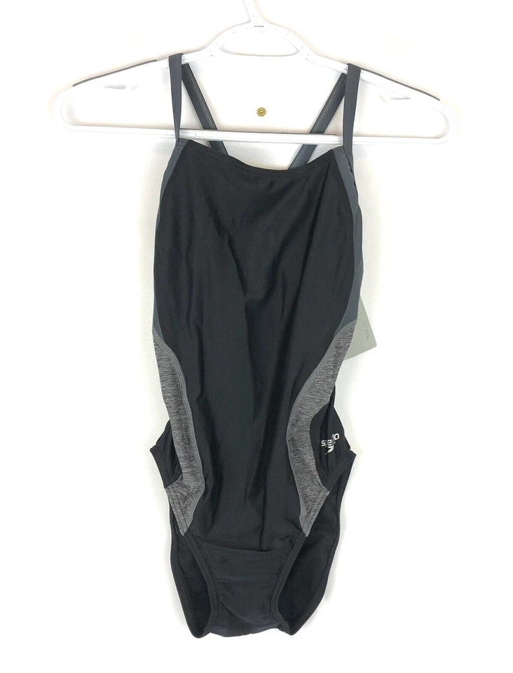 W/tags Black Speedo Women's Relaunch Flyback Swimsuit Size 6 / 32