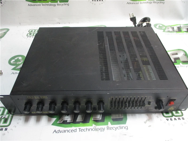 Bogen GS-60 P/A 35W Amplifier PA System Power Tested Certified w/ Power Cord - Image 1 of 4