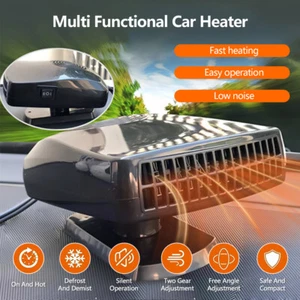 Calentador Coche 12V Mini Calentador Coche Fácil de Transportar Ahorro de Energía Funcionamiento Bajo Ruido - Imagen 1 de 13