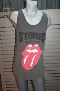 Camisa Amplificada ROLLING STONE "WORLD TOUR" charocal nueva - Imagen 1 de 5