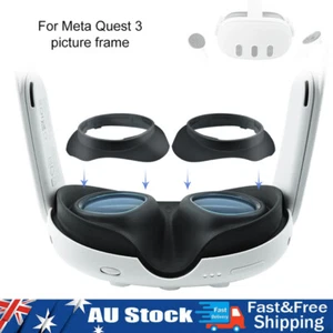 For Meta Quest 3 VR Glasses Lens Protector Frame Cover Anti-Scratch Ring Lens - Picture 1 of 12