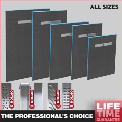 Nassraum Duschablage Former Kit / Walk In Fliese auf Sockel / lineare Abflussoptionen - Bild 1 von 4