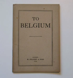 AL BELGIO 1916 Lettera in difesa trattamento del cattolicesimo prima guerra mondiale lista firmatari - Foto 1 di 1