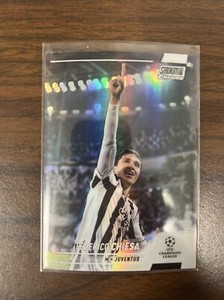 2021-22 Stadium Club Chrome Champions League Refractor #74 Federico Chiesa