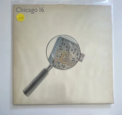 Chicago 16 Lp Vinyl Record Soft Rock Uk Issue Including Inner Sleeve Ex / Vg+ - Image 1 of 4