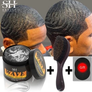 2025 360 Waves Layered Natural Wave Control Pomade for Black Men Strong Hold - Picture 1 of 14