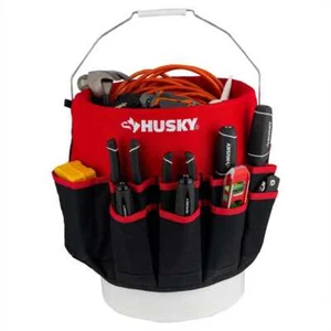 Bolsa de herramientas Bucket Jockey de 12" de alta resistencia - Imagen 1 de 8