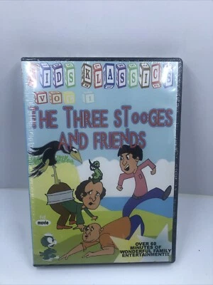 The Three Stooges And Friends Kids Klassics Vol 1 DVD Animated. Sealed - Image 1 of 4