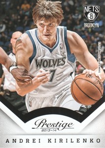 2013-14 Prestige Basketball #62 Andrei Kirilenko