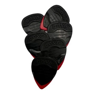 Dava 1303 Delrin Grip Tips Guitar Pick (6-Pack) - Picture 1 of 6