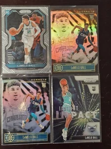 LAMELO BALL Rookie Base Cards Prizm, Instant Impact, Illusions Hornets RC - Picture 1 of 2
