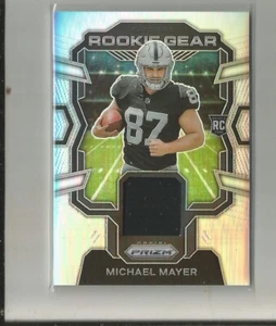 2023 Panini Prizm MICHAEL MAYER Rookie Gear Silver Prizm - Picture 1 of 1