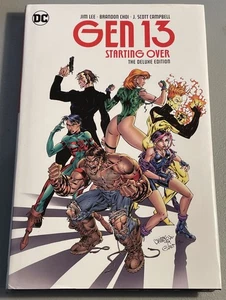 GEN 13 STARTING OVER THE DELUXE EDITION HARDCOVER. Jim Lee. J Scott Campbell - Picture 1 of 4
