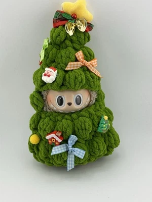Traje de árbol de Navidad Labubu Clothes ❤️ (sin muñeca) Foto 1 de 4