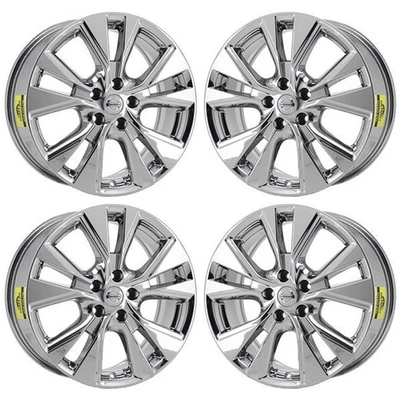 18" Nissan Murano PVD Bright Chrome-C Wheels Rims Factory OEM 62706 2013-2019 - Image 1 of 3