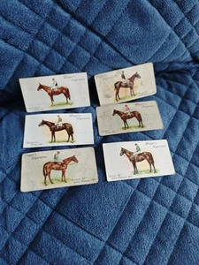 Cigarettes Cards "Derby and Grand National Winners" x6 - Picture 1 of 5