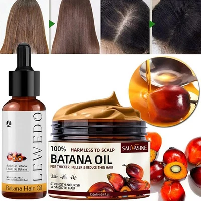 Batana Oil for Hair Growth, Organic Batana Oil Serum Spray Conditioner Hair Care - image 1 of 4
