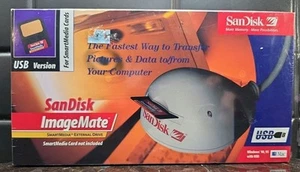 Sandisk Imagemate Smartmedia External Drive USB Version SDDR-09-01 1999 Sealed - Picture 1 of 6