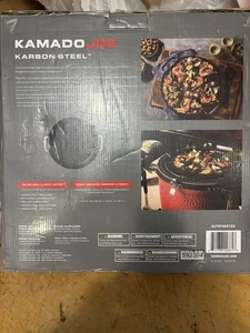 Kamado Joe Karbon Stahl Paella Pfanne für klassische Joe und Big Joe Grills, schwarz - Bild 1 von 2