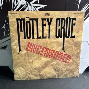 Motley Crue - Uncensored 1986 laserdisc - Foto 1 di 4