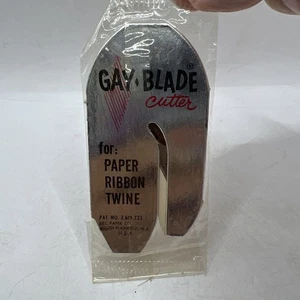 Vintage Kitchen Tool Gay Blade Cutter For Paper Ribbon Theme For Decor & Display - Picture 1 of 5