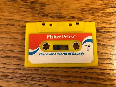 Vintage Fisher Price 1980 Discover a World of Sounds Cassette Tape - Image 1 of 2
