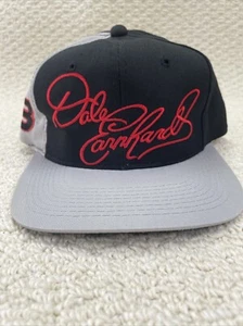 Vintage Dale Earnhardt Nascar Racing Winston Cup 7 Mal Champion Mütze Druckknopflasche - Bild 1 von 9