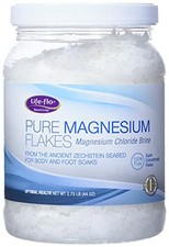 Life-flo Pure Magnesium Flakes for Bath | Concentrated Magnesium Chloride Cry...