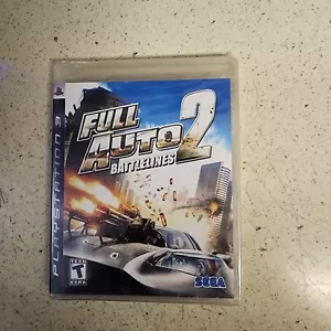 Full Auto 2 Battlelines Playstation 3 PS3 Brand New Sealed Read - Picture 1 of 3
