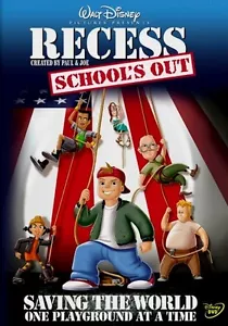 Disney Channel Animated T.V. Series Recess Theatrical Film School's Out on DVD - Picture 1 of 2