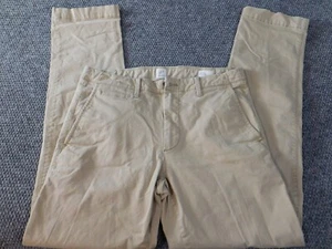 Gap Mens pants 32x33 beige straight chino regular khaki classic - Picture 1 of 8