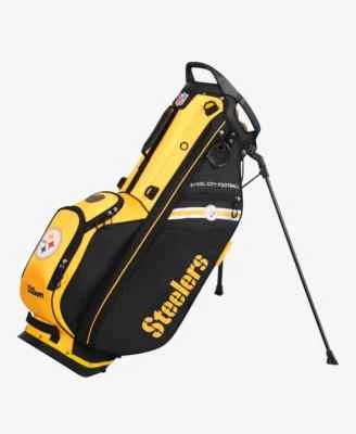 Pittsburgh Steelers Wilson NFL Golf Stand Bag New - Image 1 of 3