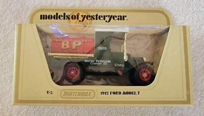 Matchbox Models of Yesteryear  1912 Ford Model T BP Petroleum Y-3 - Image 1 of 4