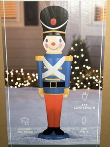 Holiday Living 41 in Toy Soldier Blowmold Christmas New! - Picture 1 of 4