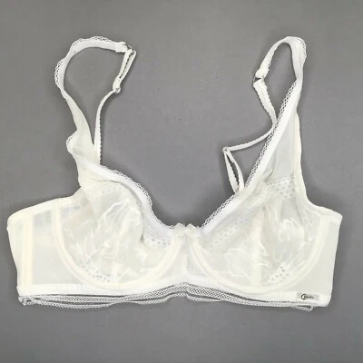 Cybele Damen Spitze BH mit Bügel Weiß Gr.75B Neu  - Bild 1 von 2
