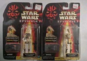 Star Wars Episode 1 CommTech Droid Action Figure Lot Of 2 Different Variant 1998 - Picture 1 of 2