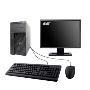PC Dell Precision T1650 MT Bildschirm 22 " Intel I5-3470 RAM 16Go Drill 240Go - Bild 1 von 7