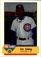 1994 Iowa Cubs Fleer/ProCards #1289 Eric Yelding