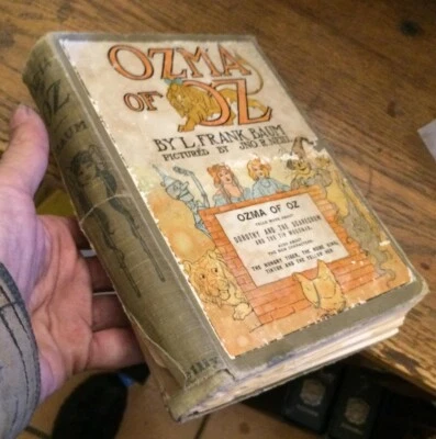 OZMA of OZ 1907 L Frank Baum POOR CONDITION Neill Illustrations RARE!! Reduced Foto 1 de 4