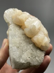12.5oz Zeolite Cluster Green Apophyllite and Peachy Stilbite A1 - Picture 1 of 12