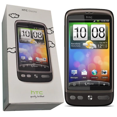 BNIB HTC Desire A8181 512MB Bravo Brown Factory Unlocked 3G 2G GSM OEM New - Image 1 of 2