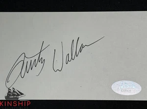 Rusty Wallace signed 3x5 Index Card JSA COA NASCAR Auto I37 - Picture 1 of 1