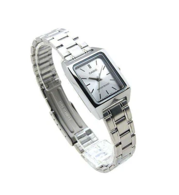 Casio Women Small Bracelet Stainless Steel Watch (LTP-V007D-2EUDF) Silver - image 1 of 4