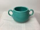 Turquoise Blue Fiesta Open Sugar Dip Bowl NO LID For Use w/ Figure 8 Tray?
