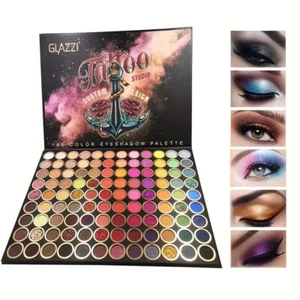 Paleta de Maquillaje Impermeable 108 Colores, Color Tierra, Multicolor, Tono Arco Iris - Imagen 1 de 8