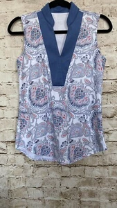 Jofit Womens Sz XS Dixie Print Tennis/Golf Tank Top - Picture 1 of 6