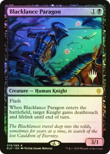 MTG FOIL Blacklance Paragon Promo Pack Throne of Eldraine  - Promo: Planeswalker - Picture 1 of 1