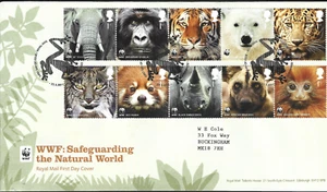 2011 50th Anniversary of WWF Tallents House Cancellation First Day Cover - Picture 1 of 1