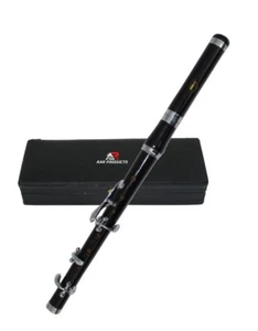 AAR Irish Professional Scottish Marching Bb Flute with 5 Keys Black Hard Case - Picture 1 of 4